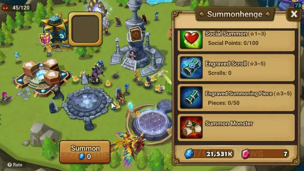 Summoners War: Sky Arena Accounts ASIA|Lv 26|Ready Gacha|107 12-YSC + 160 11-YSC + 3 image 15