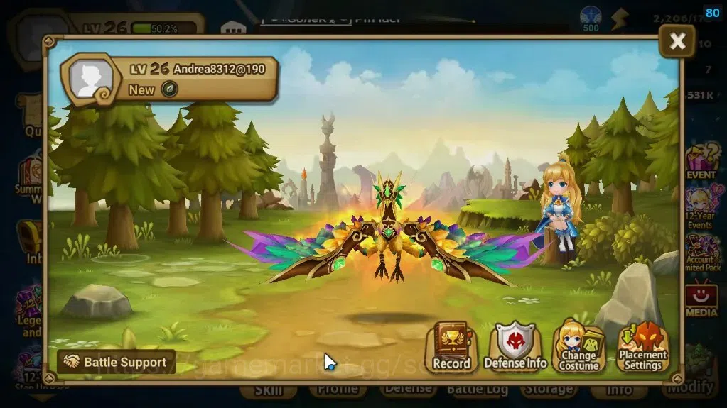 Summoners War: Sky Arena Accounts ASIA|Lv 26|Ready Gacha|107 12-YSC + 160 11-YSC + 3 image 2