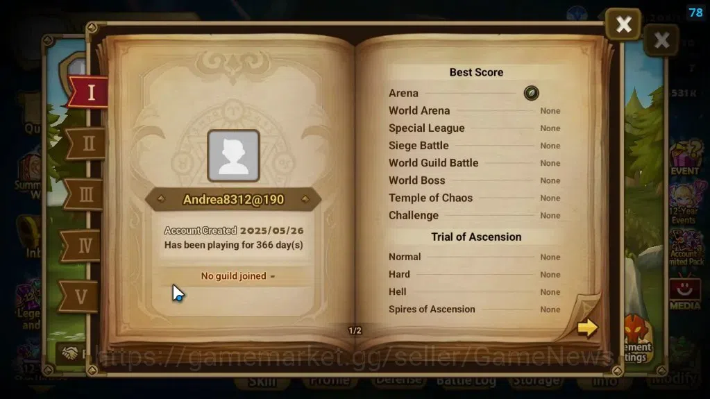 Summoners War: Sky Arena Accounts ASIA|Lv 26|Ready Gacha|107 12-YSC + 160 11-YSC + 3 image 3
