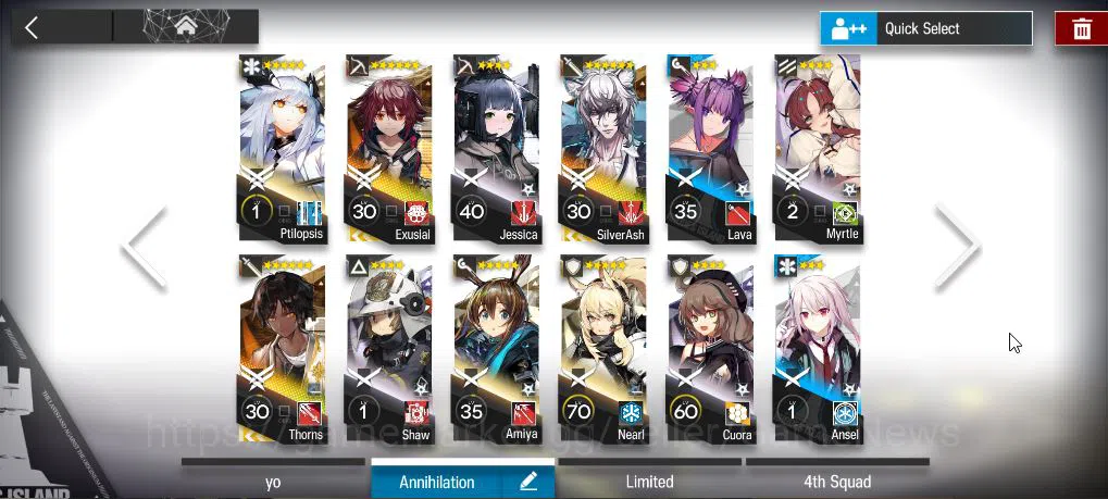 Arknights Accounts Lv 68 | 181 Operator+8 Skin | 6 Limited | Marcile, image 12