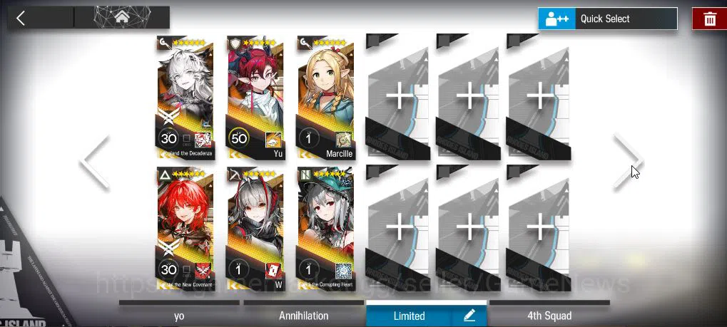 Arknights Accounts Lv 68 | 181 Operator+8 Skin | 6 Limited | Marcile, image 13