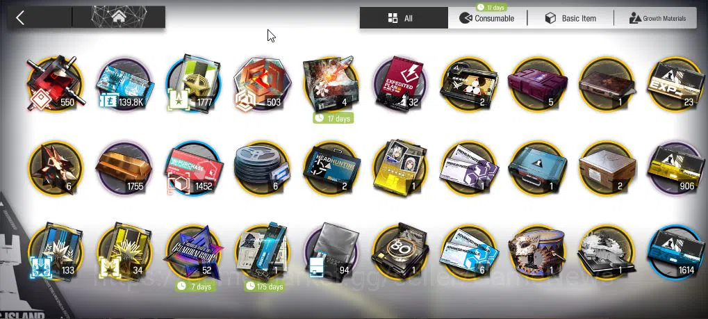 Arknights Accounts Lv 68 | 181 Operator+8 Skin | 6 Limited | Marcile, image 17