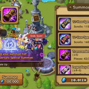 Summoners War: Sky Arena Starter GLOBAL | NB 5 TESHAR,Starter Gacha 115 12Y+160 11Y image 1