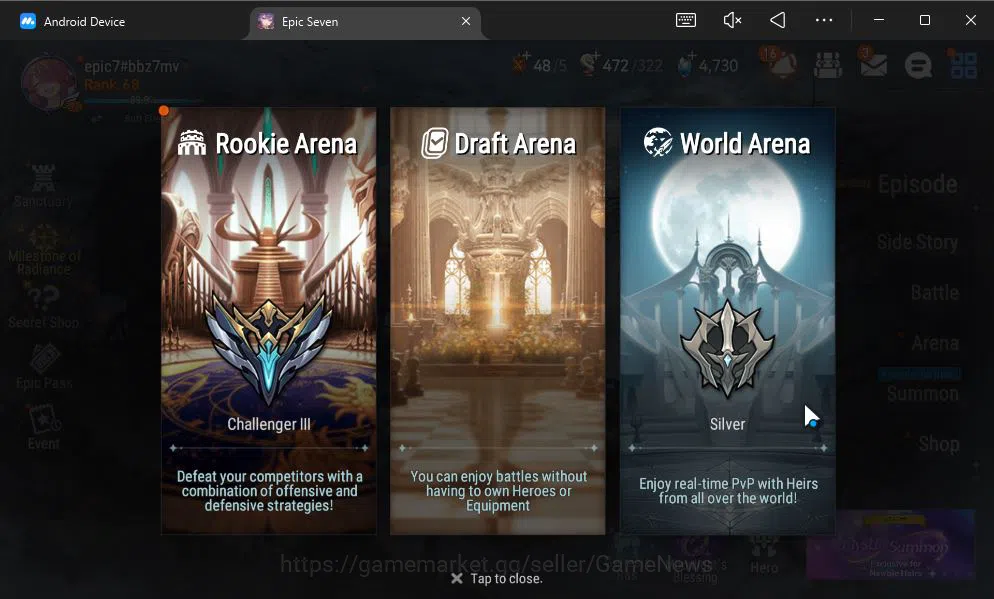 Epic Seven Accounts GBL Unverif|13ML(BArunka,LOTScales,DB Senya,Etc)+P image 18