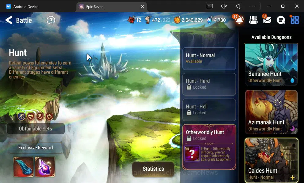 Epic Seven Accounts GBL Unverif|13ML(BArunka,LOTScales,DB Senya,Etc)+P image 19