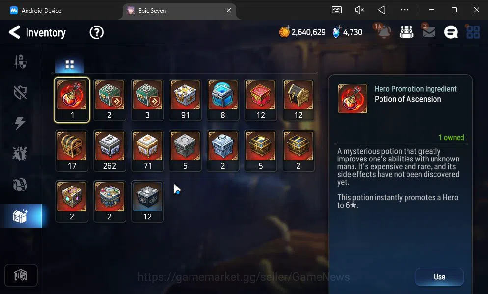 Epic Seven Accounts GBL Unverif|13ML(BArunka,LOTScales,DB Senya,Etc)+P image 8