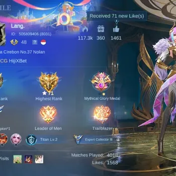 Mobile Legends: Bang Bang Accounts Collector Global|153S|Expert|LBX Karrie,Sanrio Floryn,SBR Saber Rafaela,Covenant