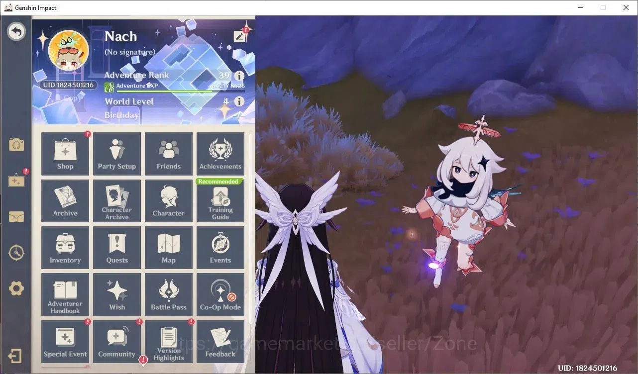 Genshin Impact Accounts Starter ASIA|Starter|AR 39|1 Limited(Columbina)+Jean|Low Explore|CHECK SS|TakeMail(GI1063Z) 1