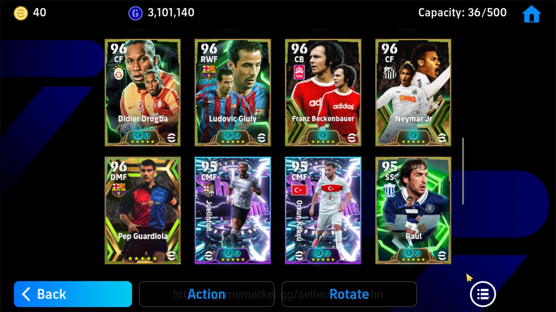 eFootball Accounts Android Pwr 3202 | Epics: Cruyff, Puskas, Scholes, image 6