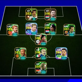 eFootball Legends & Iconic Players Android Pwr 3202 | Epics: Cruyff, Puskas, Scholes, image 1