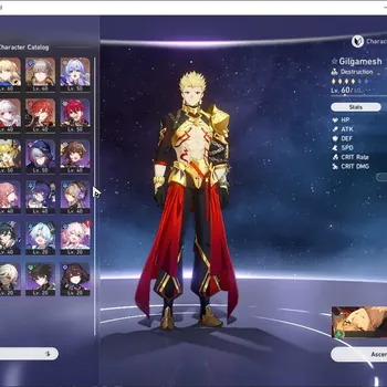Honkai Star Rail Accounts Others Asia|TL 46|3 Limited|(Saber,Gilgamesh)+Sign, Robin + 3 Standard Char|Male MC|Xianzhou