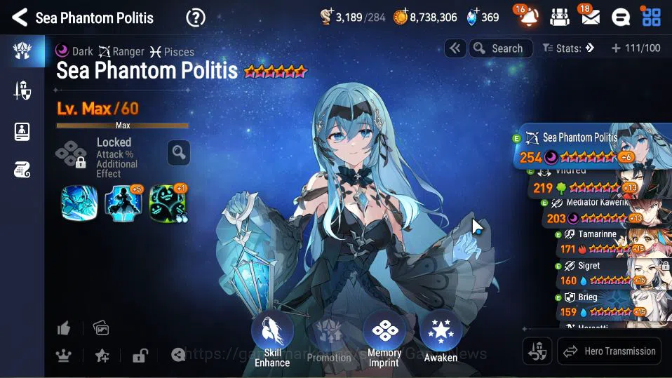 Epic Seven Accounts Mid-Tier ASIA Verif|11 ML(SP Politis,Har setti,EW Ludwig,A Ravi,Etc)+Stark,Wukong,Ran,Etc|3K Energy+97K 19