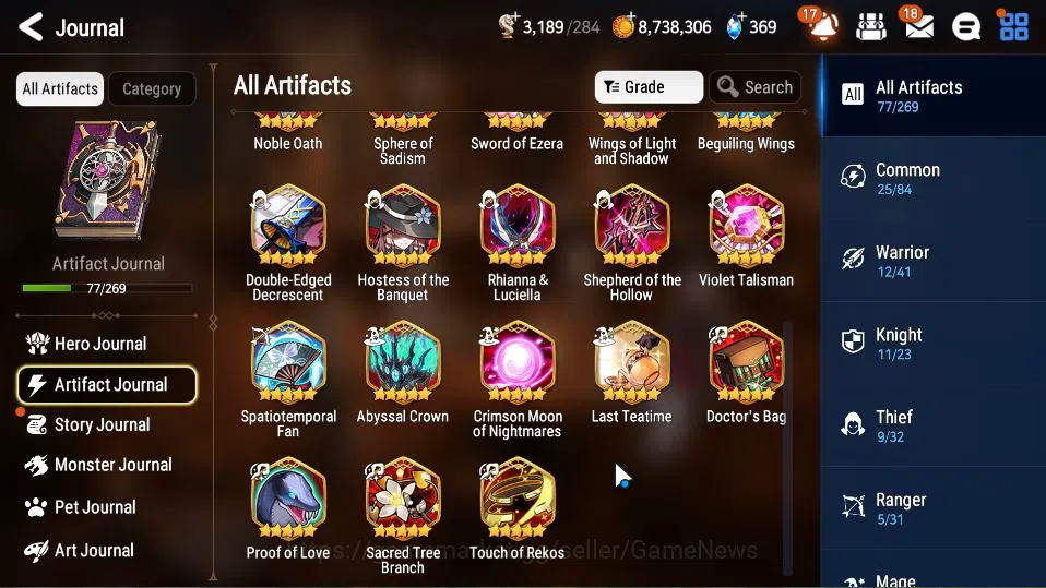 Epic Seven Accounts Mid-Tier ASIA Verif|11 ML(SP Politis,Har setti,EW Ludwig,A Ravi,Etc)+Stark,Wukong,Ran,Etc|3K Energy+97K 9