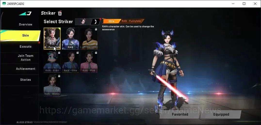 Blood Strike Accounts ASIA|ULTRA MELEE [Lightblade DF]|Ultra [URB]|Colla image 3