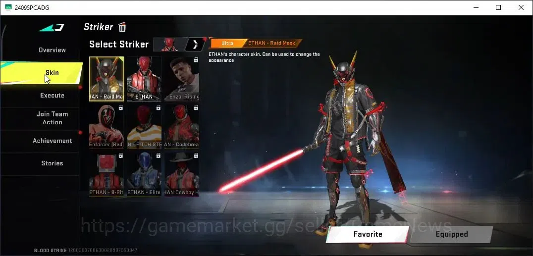 Blood Strike Accounts ASIA|ULTRA MELEE [Lightblade DF]|Ultra [URB]|Colla image 5