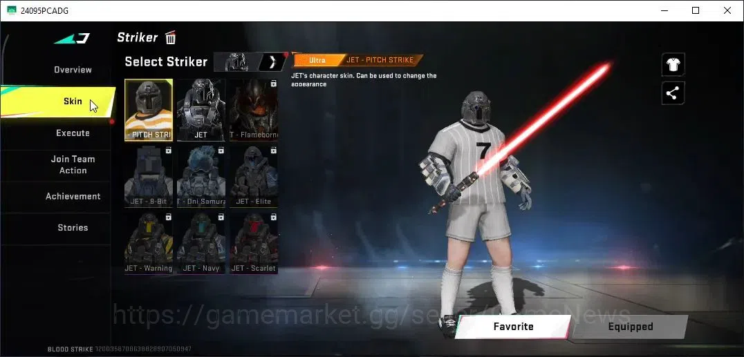 Blood Strike Accounts ASIA|ULTRA MELEE [Lightblade DF]|Ultra [URB]|Colla image 6