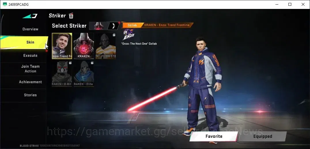 Blood Strike Accounts ASIA|ULTRA MELEE [Lightblade DF]|Ultra [URB]|Colla image 8