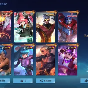 Mobile Legends: Bang Bang Accounts Others Global|407 Skin|Exalted|LEGEND Franco,KOF Gusion Guinevere Aurora