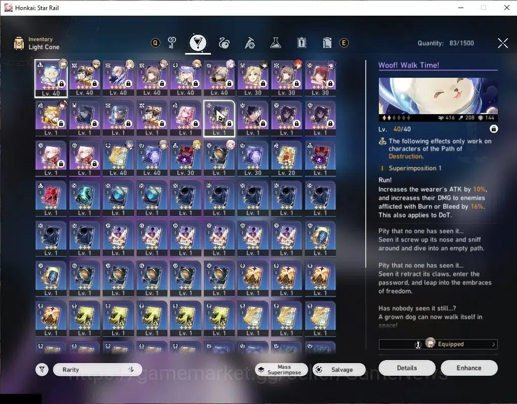 Honkai Star Rail Accounts Asia|TL 28|1 Golden Comp|2 Limited| Castorice,Spar image 5