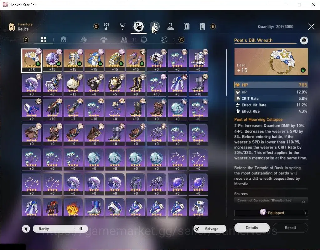 Honkai Star Rail Accounts Asia|TL 28|1 Golden Comp|2 Limited| Castorice,Spar image 7