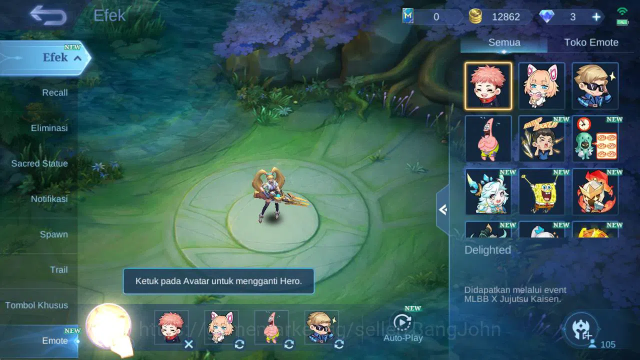 Mobile Legends: Bang Bang Accounts Hero 100 skin 176 Vexana Zenith, Prime granger, Va image 3