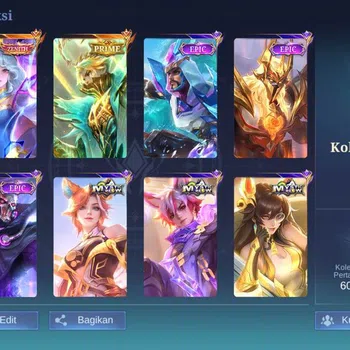 Mobile Legends: Bang Bang Collector Hero 100 skin 176 Vexana Zenith, Prime granger, Va image 1