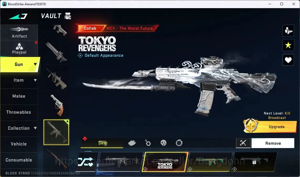 Blood Strike Accounts ASIA | 2 TR GUN: MCX, FN2000 | 2 TR STRIKER: NACHO image 2