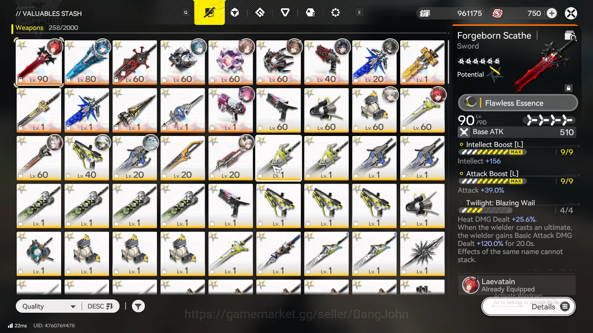 Arknights: Endfield Accounts ASIA|Midgame|3Limit+3Sign|Laevatain Sign,Yvonne Si image 5
