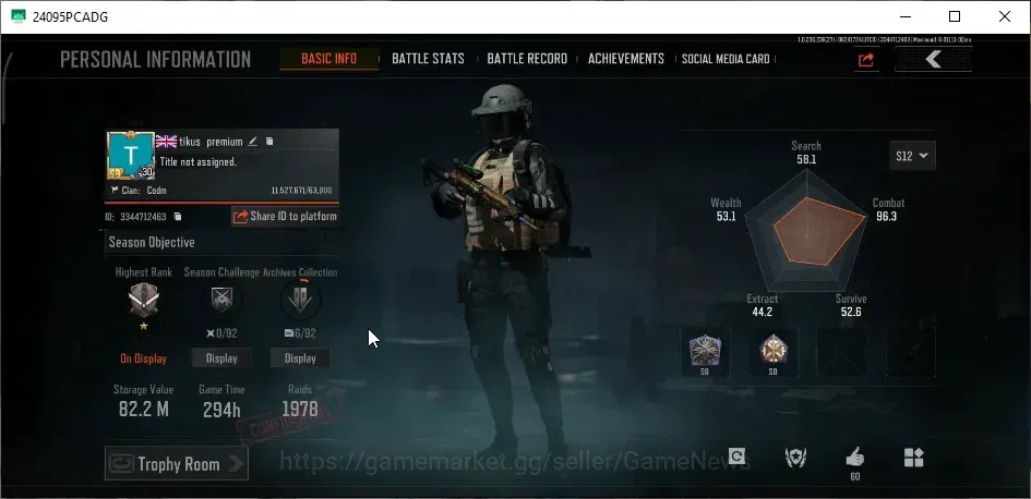 Arena Breakout Accounts MOBILE|Lv30|SV 82,2M|CV 65M|Battle Machete|Symphon image 2