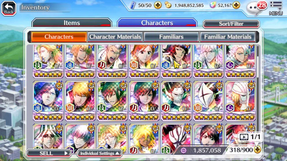 Bleach: Brave Souls Accounts [GLOBAL]52K Orb|Soul Reaper[Shunsui,Jushiro],Ichig image 10