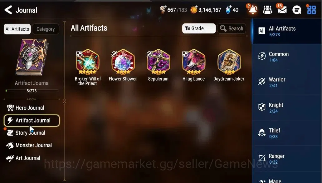 Epic Seven Accounts ASIA Unverif|NewEra|2 ML (Rhinna&Luciella,NM Luna) image 6