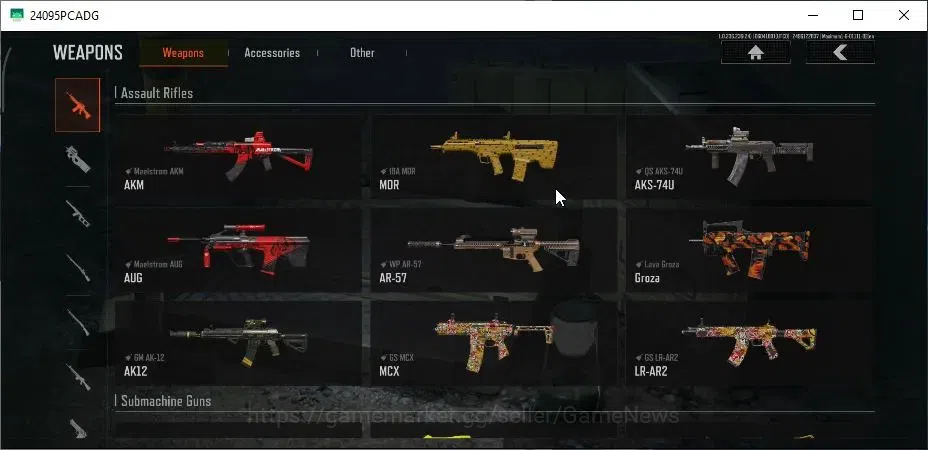 Arena Breakout Accounts MOBILE|Lv 30|SV 14,5M|CV 9,5M|4 Set|Maelstrom AKM image 6