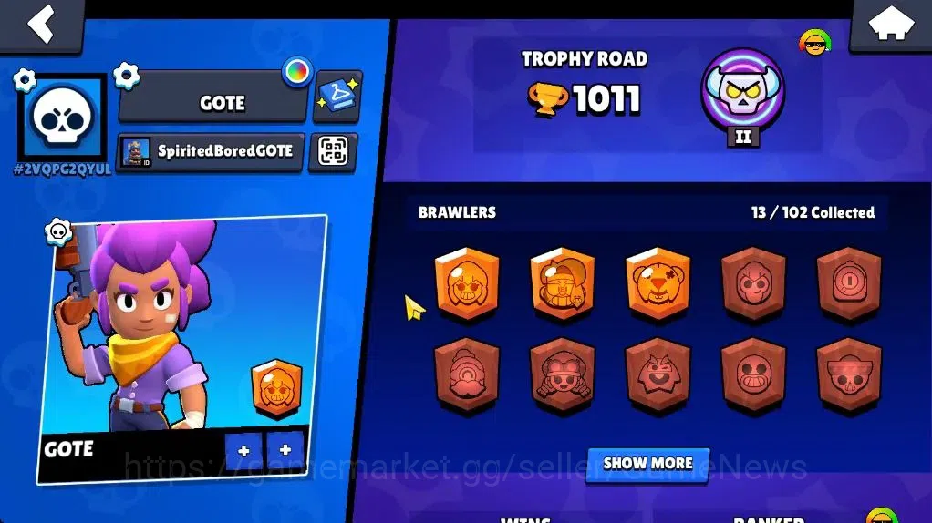 Brawl Stars Accounts 1011 Trophy|13 Brawler |7 Spray 2 Starr Patrol|7K  image 2