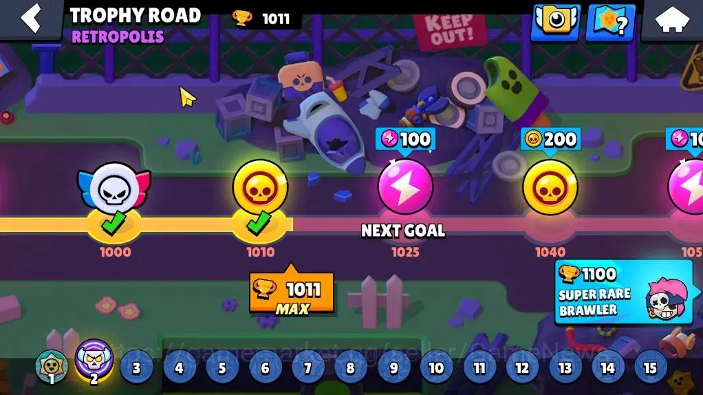 Brawl Stars Accounts 1011 Trophy|13 Brawler |7 Spray 2 Starr Patrol|7K  image 5