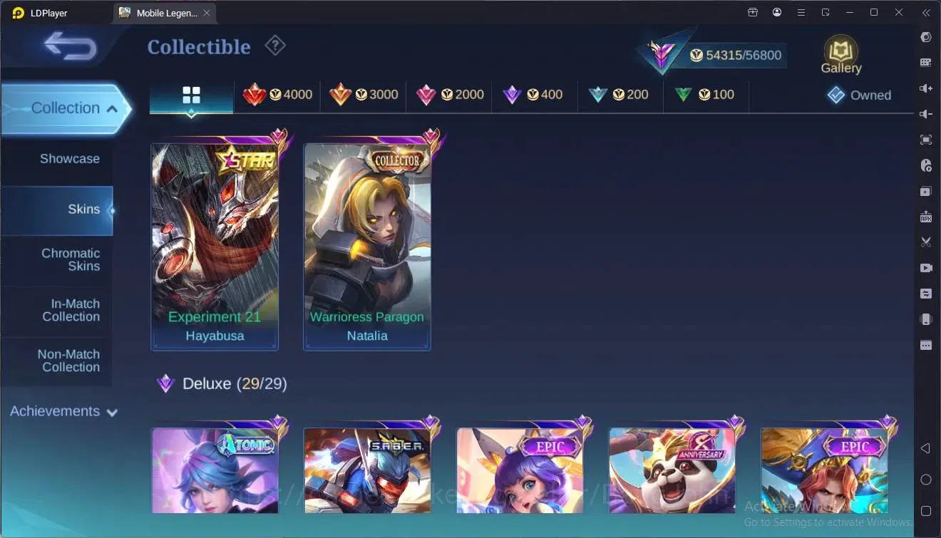 Mobile Legends: Bang Bang Accounts Global|Hero 114|Skin 220|Renowned|KOF Karina|CC Na image 12