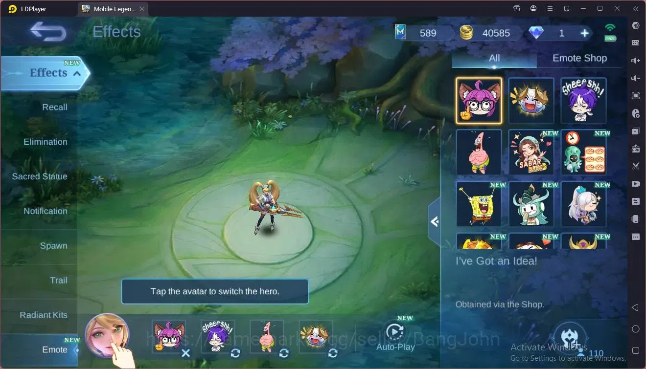 Mobile Legends: Bang Bang Accounts Global|Hero 114|Skin 220|Renowned|KOF Karina|CC Na image 14