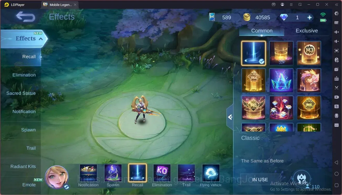 Mobile Legends: Bang Bang Accounts Global|Hero 114|Skin 220|Renowned|KOF Karina|CC Na image 15