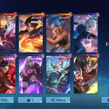 Mobile Legends: Bang Bang Accounts Others H128|S314|High Immo 113|Exalted V|Legend Franco|KOF Valir,Karina|Hello Kitty