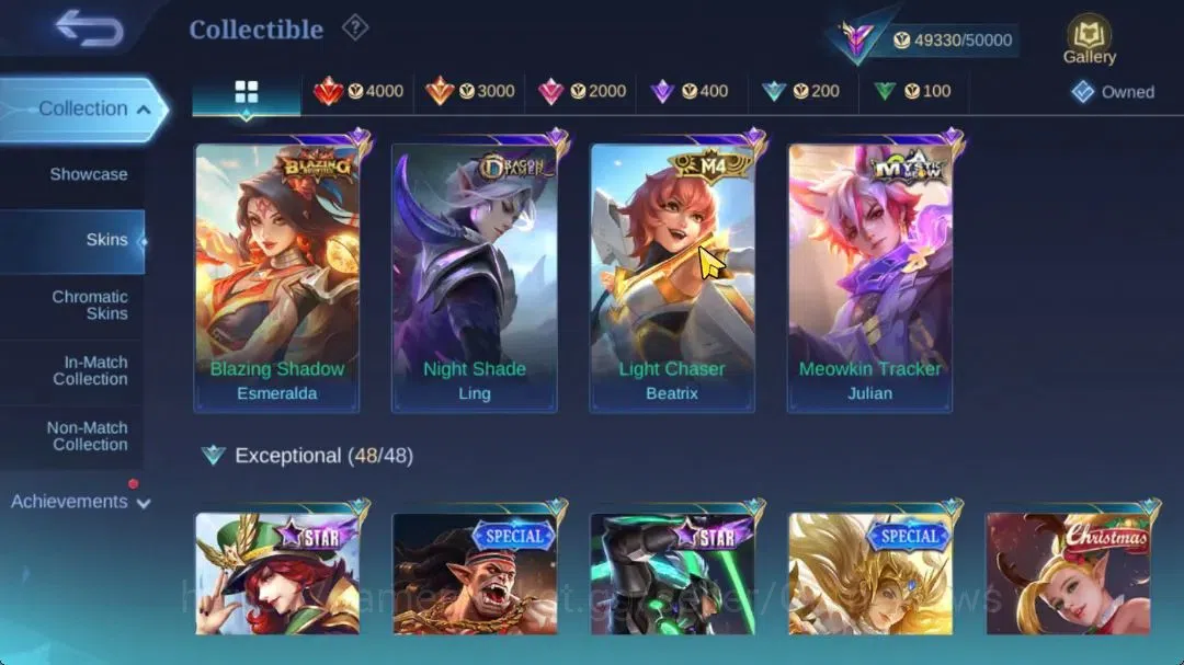 Mobile Legends: Bang Bang Accounts Hero 132|Skin 247|High Glory 76|CC(Valir,Nata),Lbo image 10