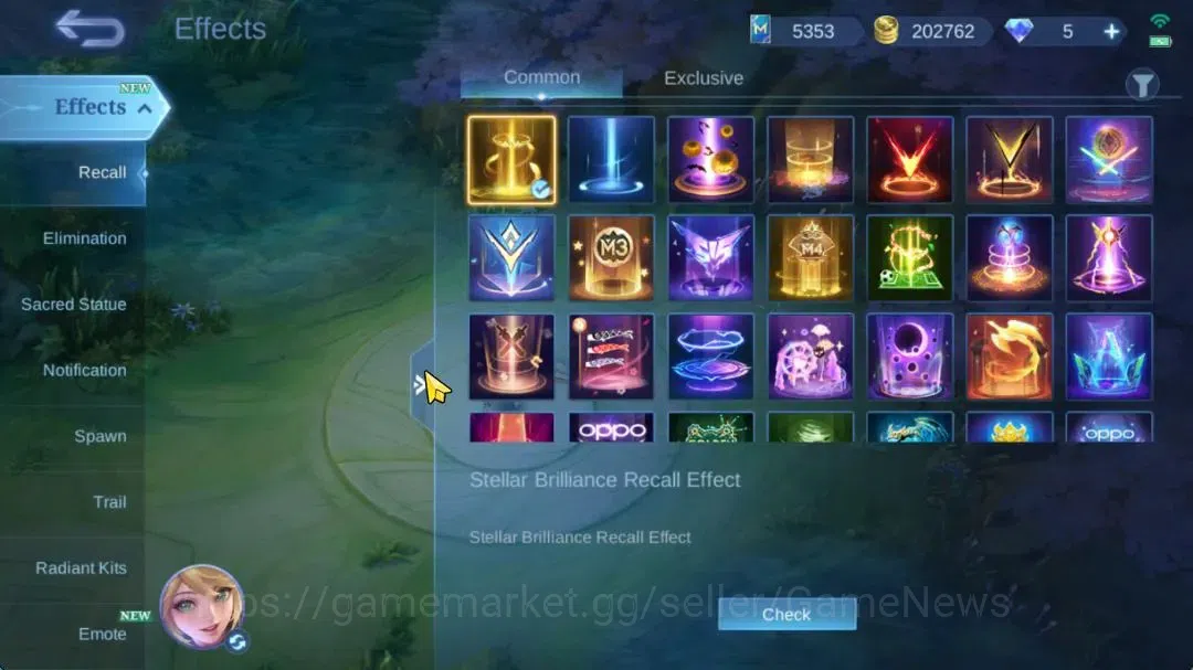 Mobile Legends: Bang Bang Accounts Hero 132|Skin 247|High Glory 76|CC(Valir,Nata),Lbo image 12