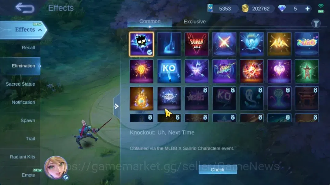 Mobile Legends: Bang Bang Accounts Hero 132|Skin 247|High Glory 76|CC(Valir,Nata),Lbo image 13