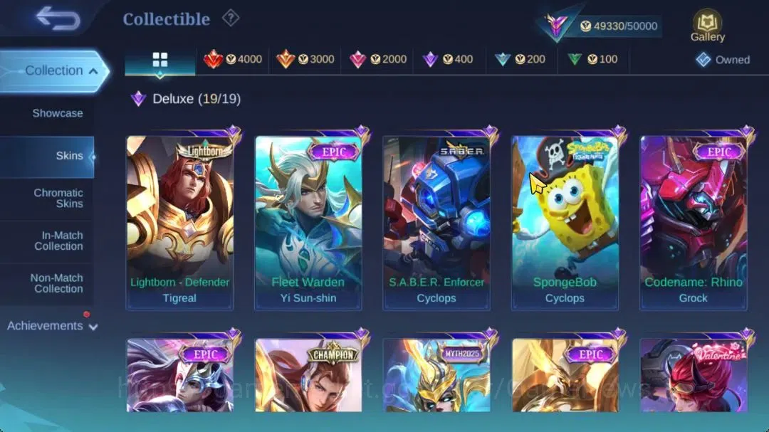 Mobile Legends: Bang Bang Accounts Hero 132|Skin 247|High Glory 76|CC(Valir,Nata),Lbo image 7