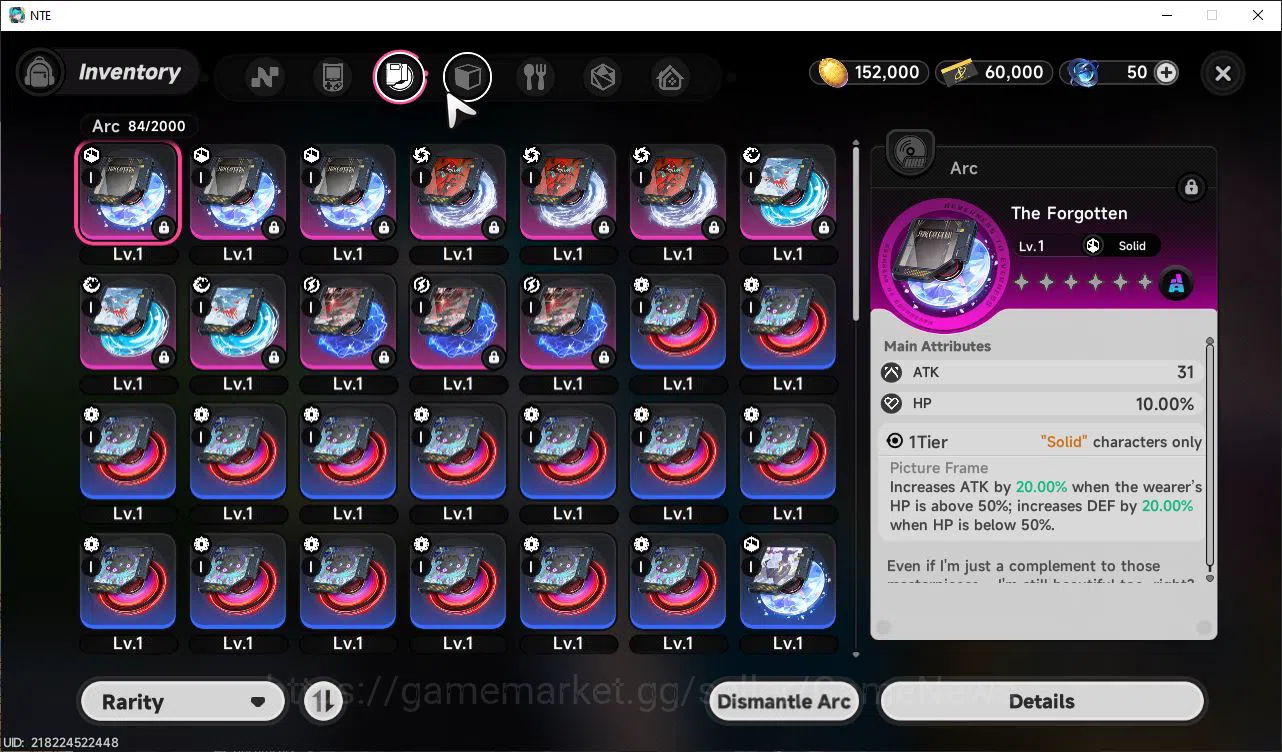 Neverness to Everness Accounts GLOBAL SEA|HL 3| 1 SSR Limited Nanally |4 SR Aurel image 7