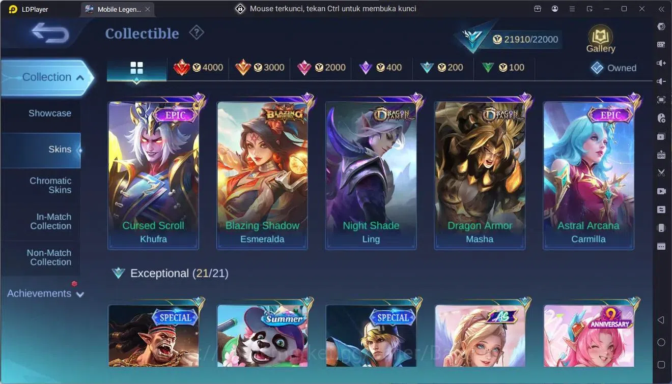 Mobile Legends: Bang Bang Accounts Global|Hero 90|Skin 106|Seasoned|Dragon Lancelot,V image 10