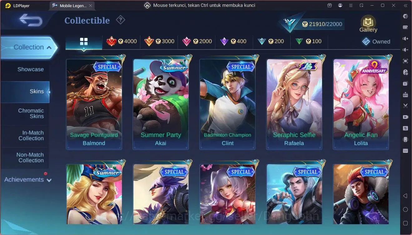 Mobile Legends: Bang Bang Accounts Global|Hero 90|Skin 106|Seasoned|Dragon Lancelot,V image 11