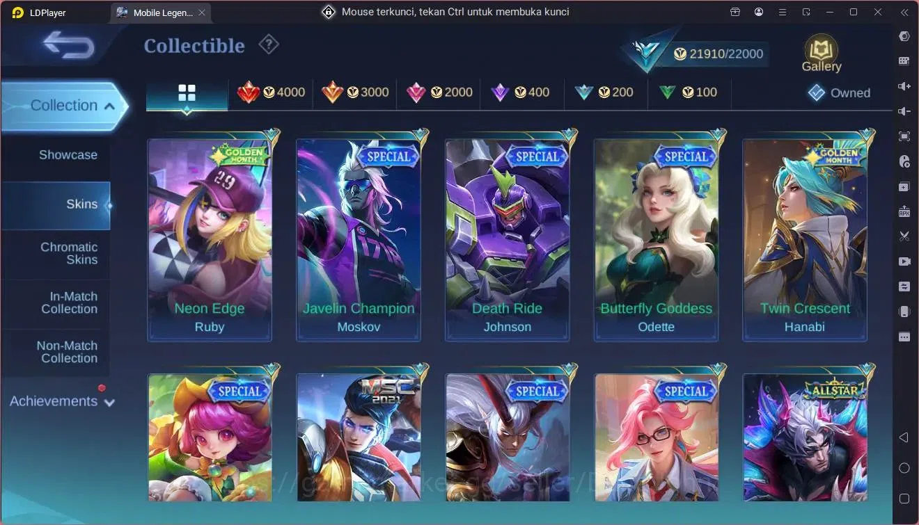 Mobile Legends: Bang Bang Accounts Global|Hero 90|Skin 106|Seasoned|Dragon Lancelot,V image 13