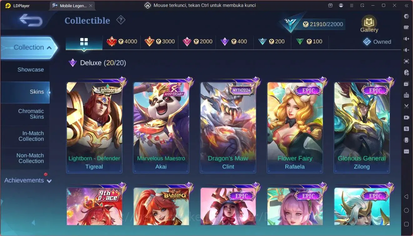 Mobile Legends: Bang Bang Accounts Global|Hero 90|Skin 106|Seasoned|Dragon Lancelot,V image 7