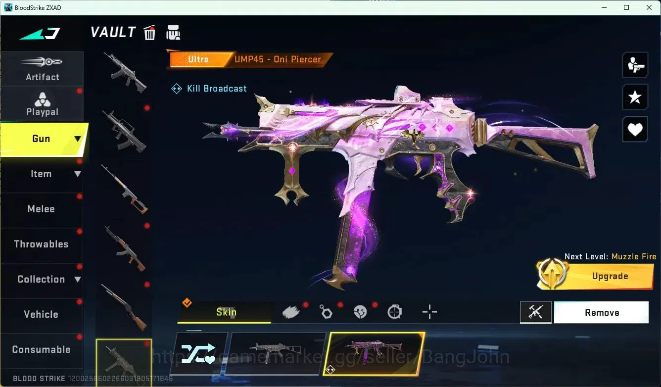 Blood Strike Accounts ASIA| 1 EVO: FAL-Evolved Draco Lv2|2 AOT,EVA|1 ULT image 3
