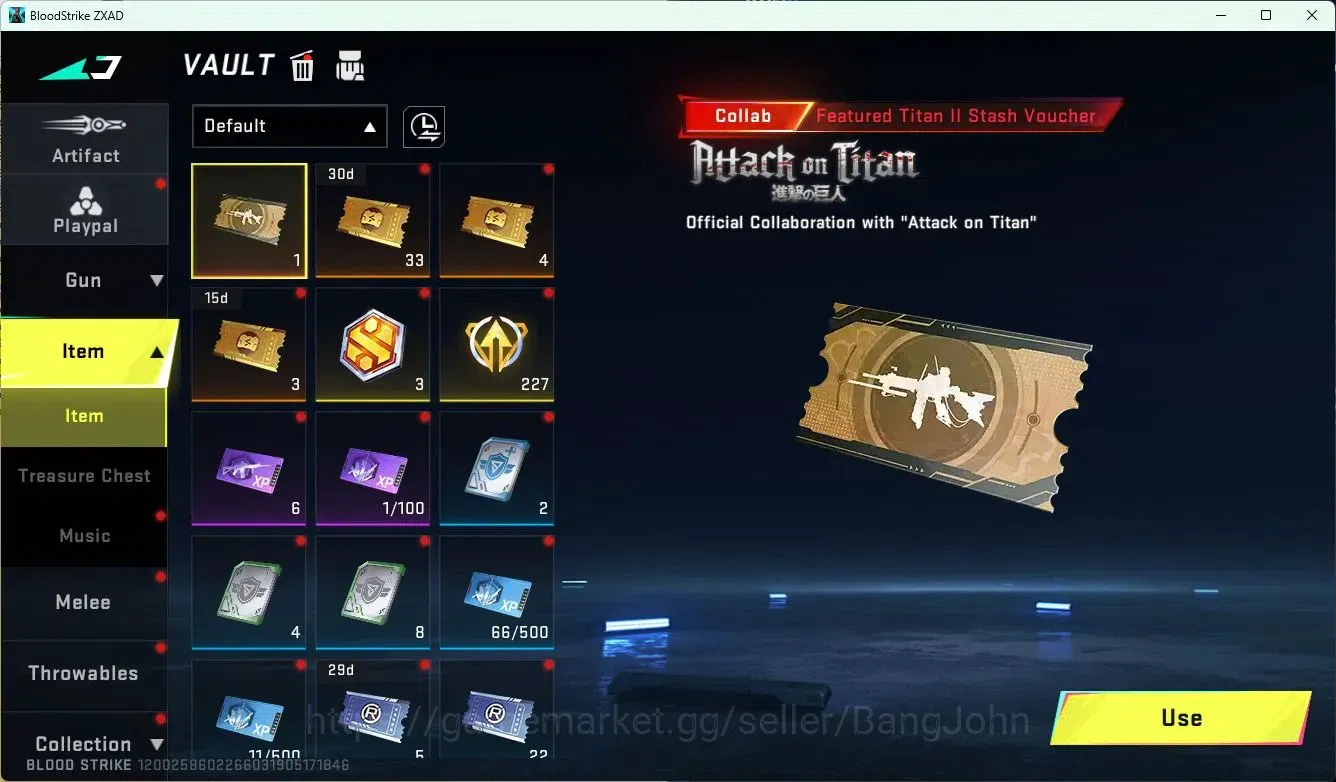 Blood Strike Accounts ASIA| 1 EVO: FAL-Evolved Draco Lv2|2 AOT,EVA|1 ULT image 8