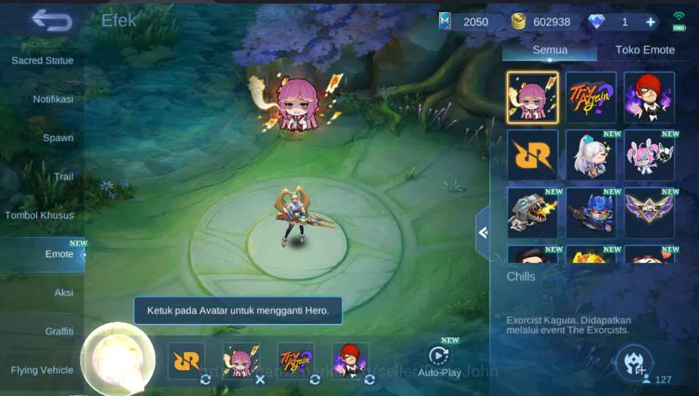 Mobile Legends: Bang Bang Accounts Hero 127 | Skin 344 | Legend Gusion, KOF Masha+Kar image 7